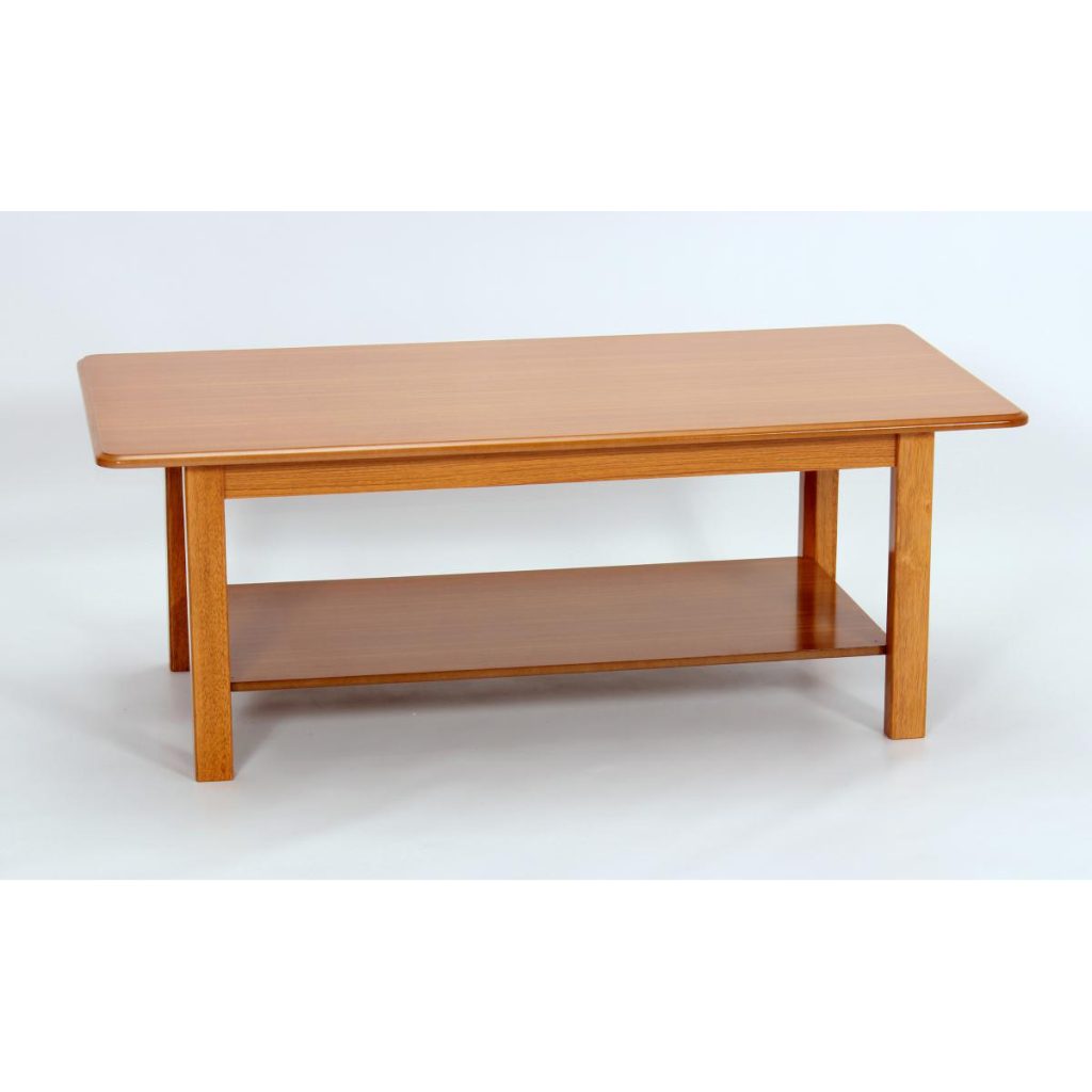 Avon Coffee Table with Shelf Mahogany 135-1