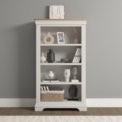 Bordeaux Ivory Bookcase