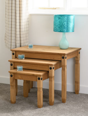 Corona Pine Nest Of Tables