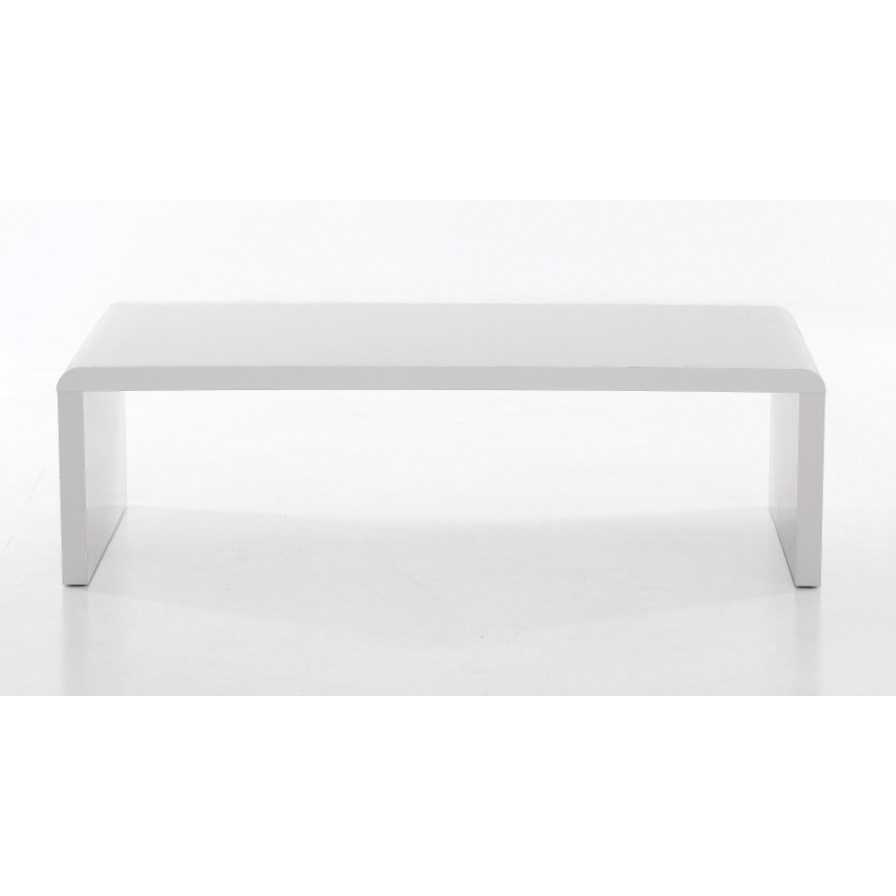 Cutler High Gloss Coffee Table White