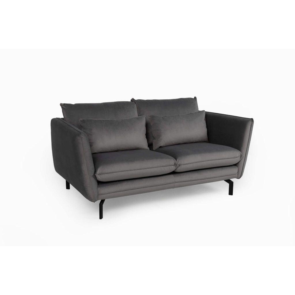 Elford Fabric 2 Seater Sofa in Grey