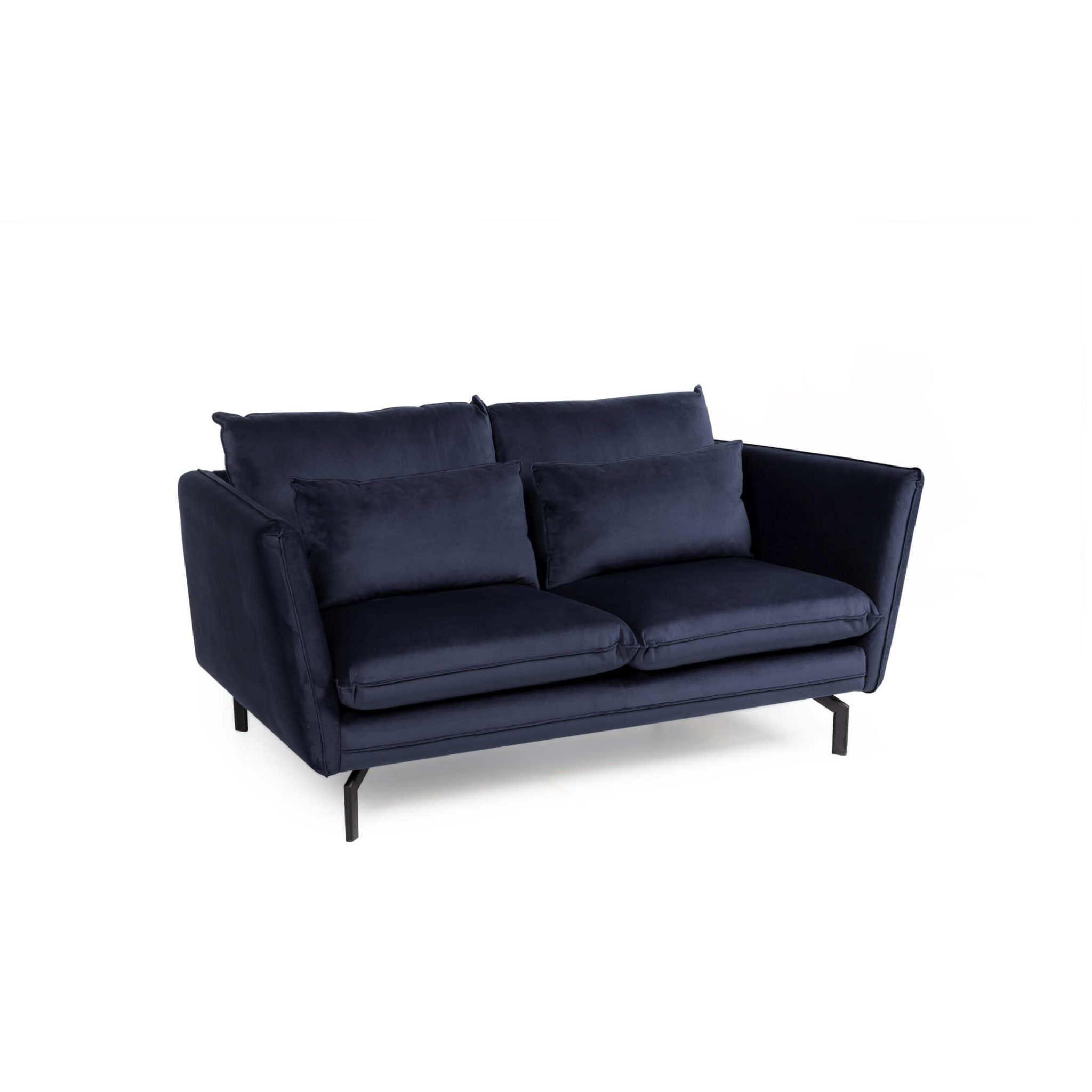 Elford Fabric Sofa 2 Seater Sofa in Navy