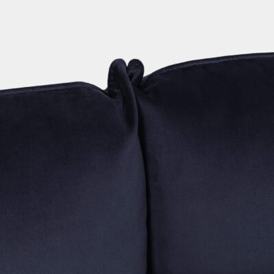 Elford Fabric Sofa 2 Seater Sofa in Navy - Image 3