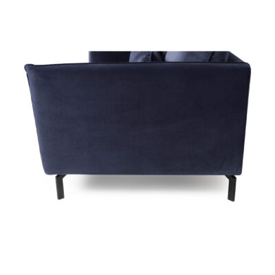 Elford Fabric Sofa 2 Seater Sofa in Navy - Image 5