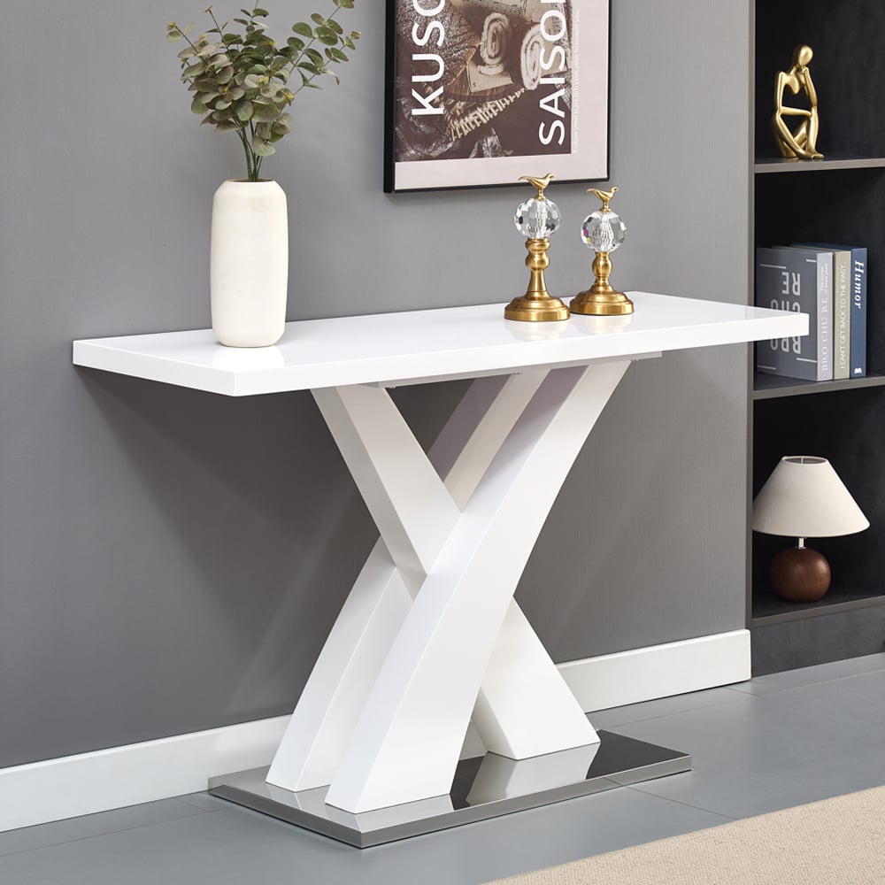 High Gloss Console Table