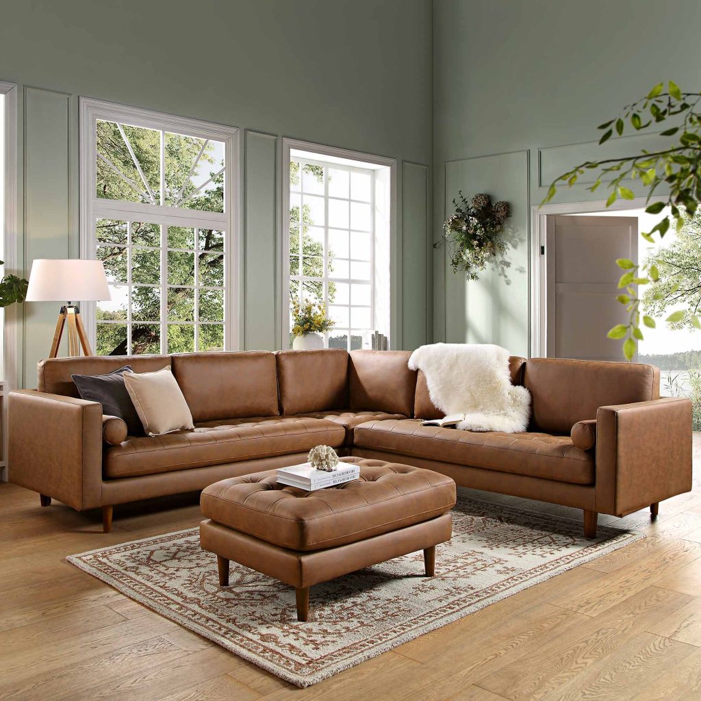 Leather & PU Corner Sofas