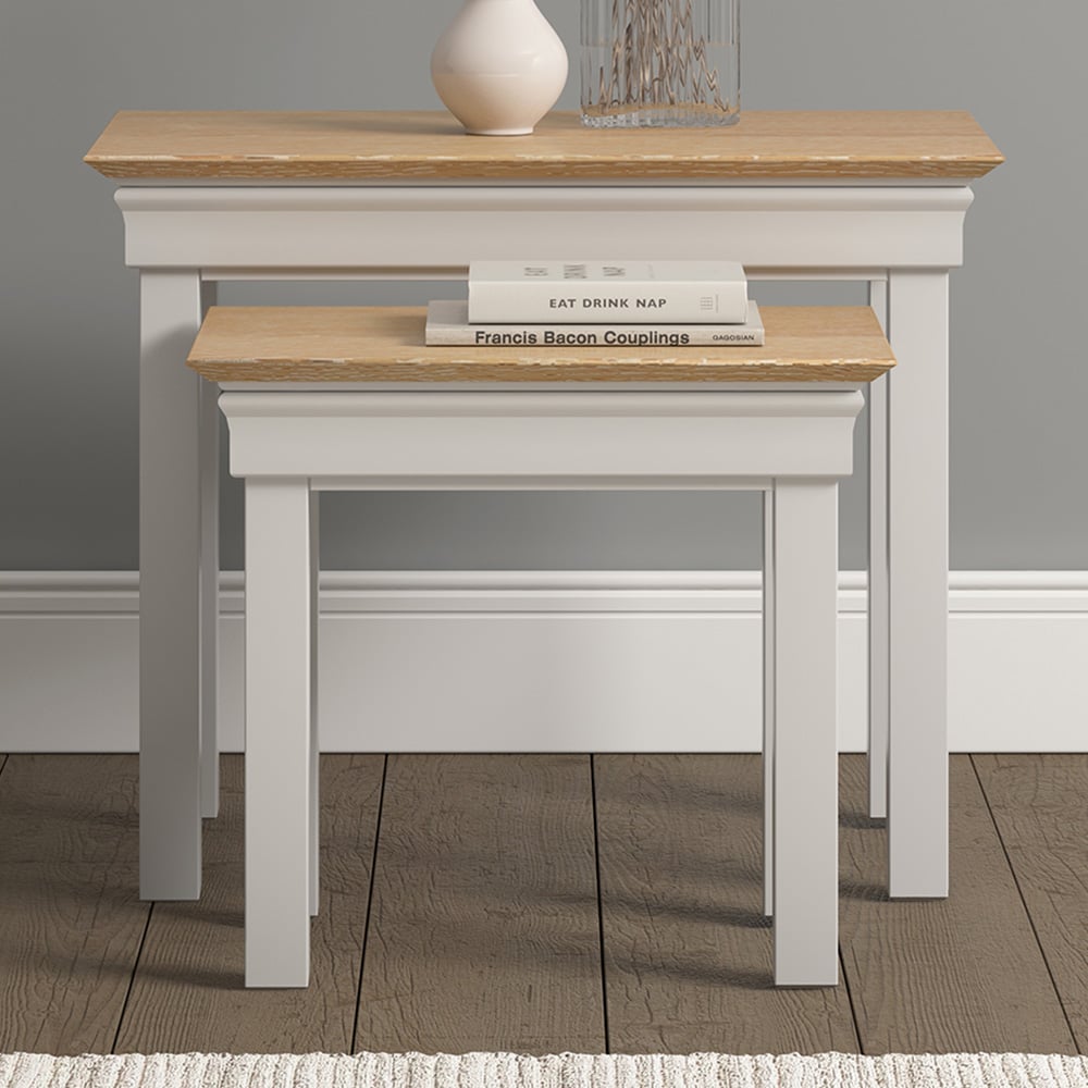 Painted Nest of Tables