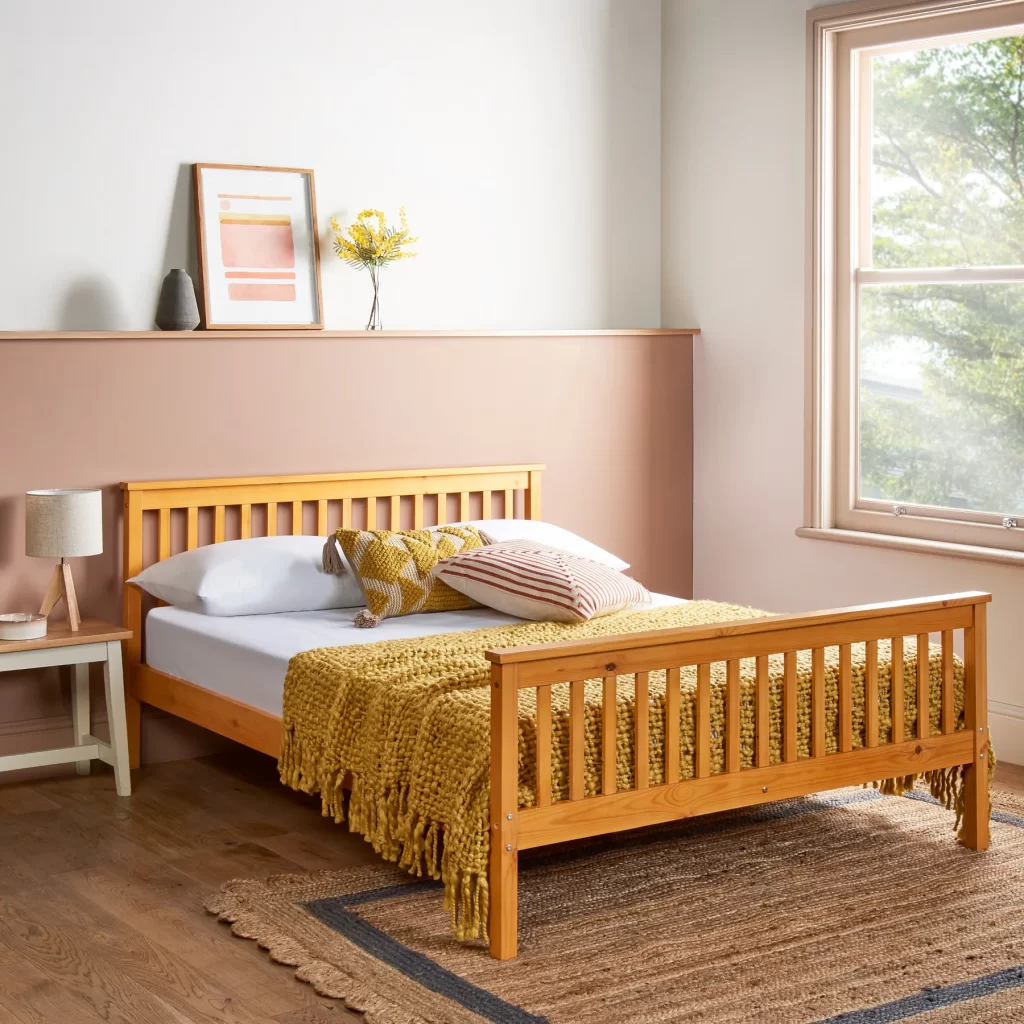 Small Double Wood Bed Frame