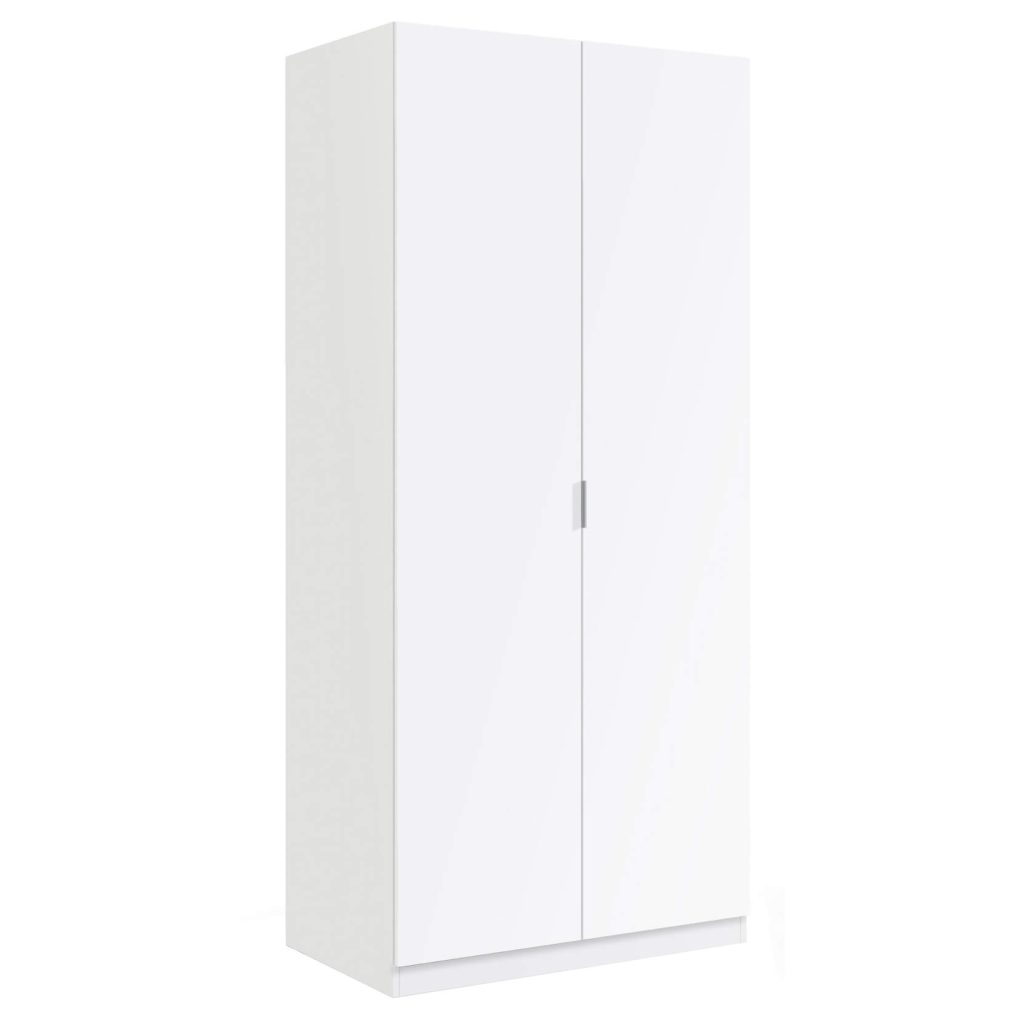 Vigo White 2 Door Wardrobe