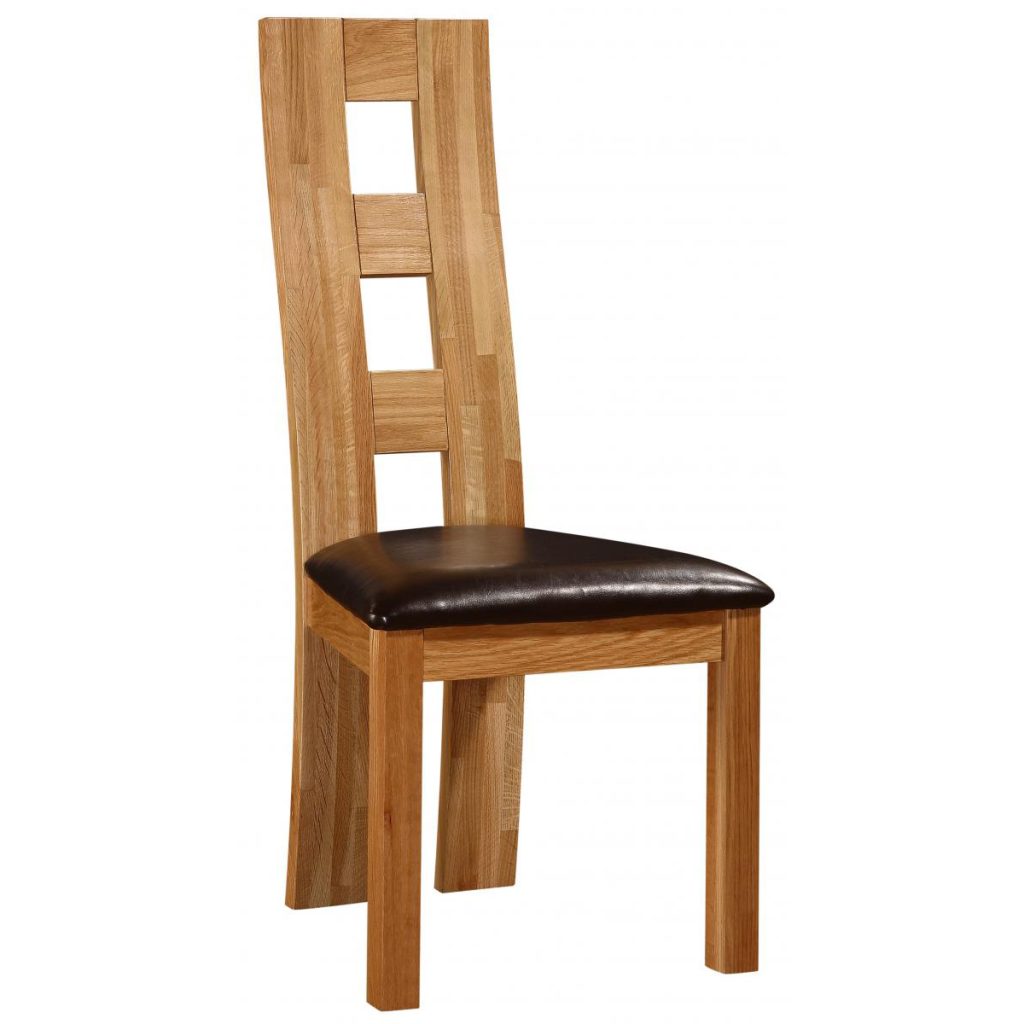 Weston Chair Solid Oak Natural (Pair)
