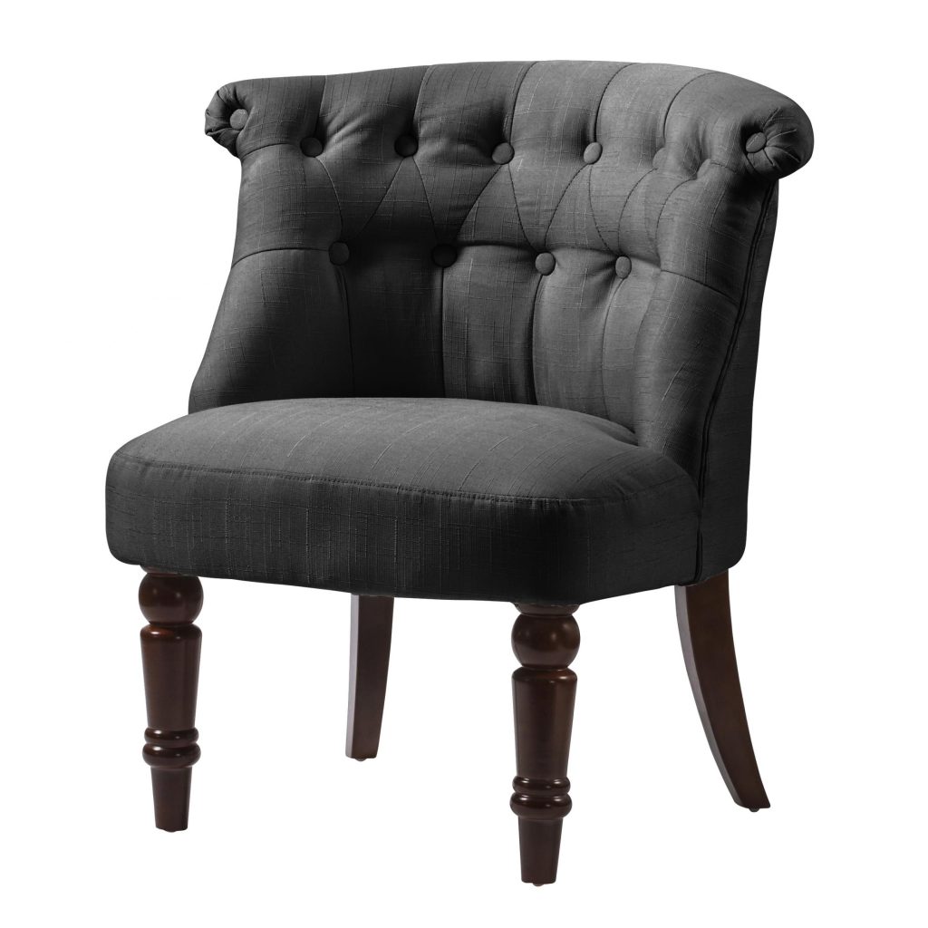 Alderwood Fabric Chair Black (pair)