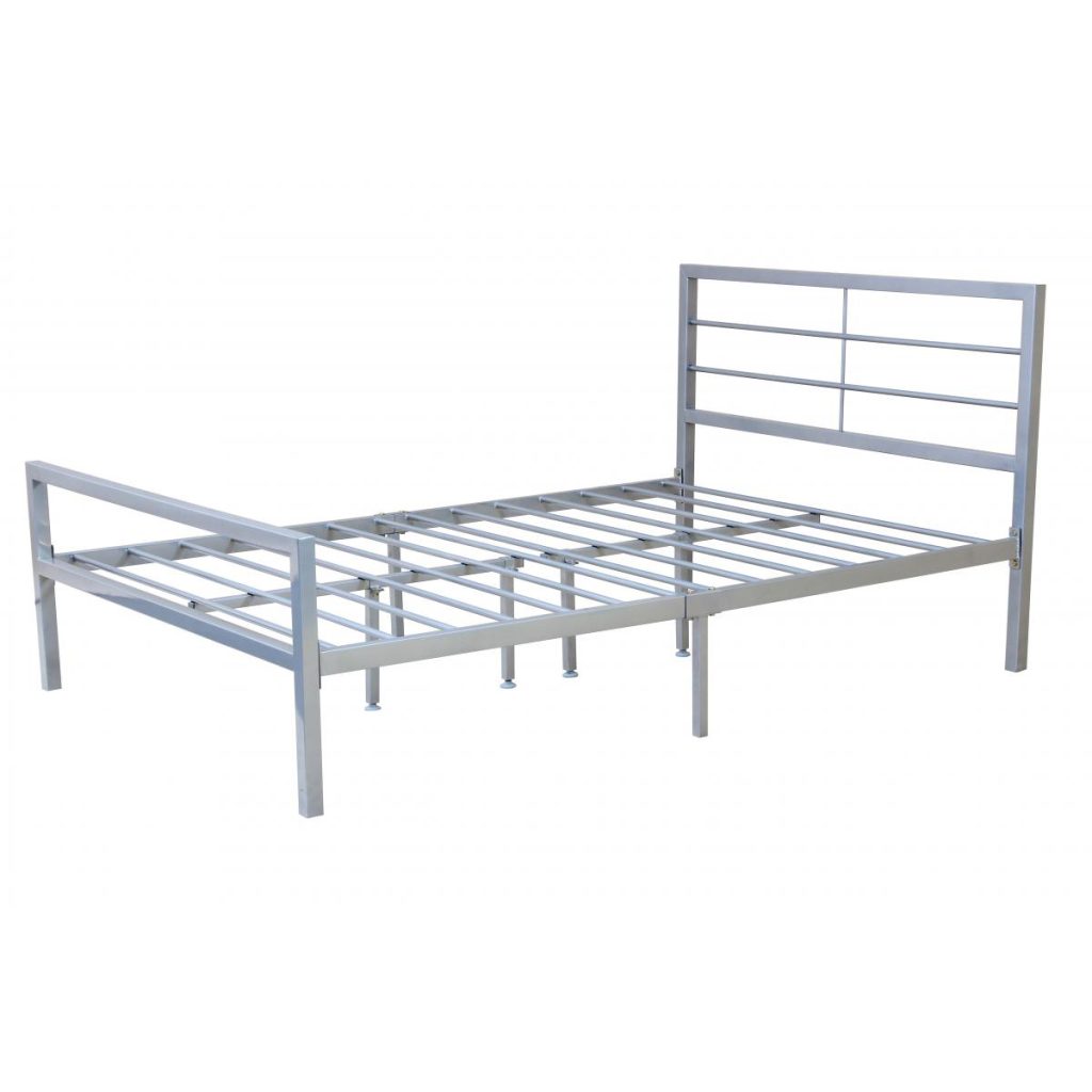 Jennifer Silver 4ft Bedframe