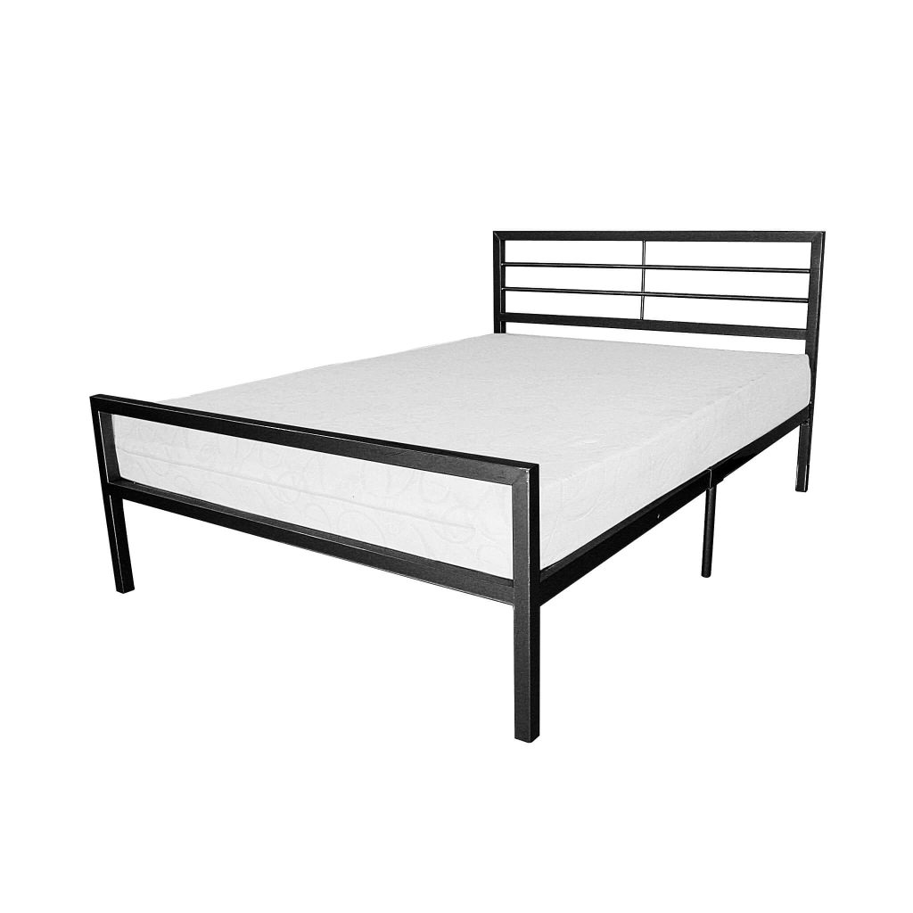 Jennifer Double Black Bedframe