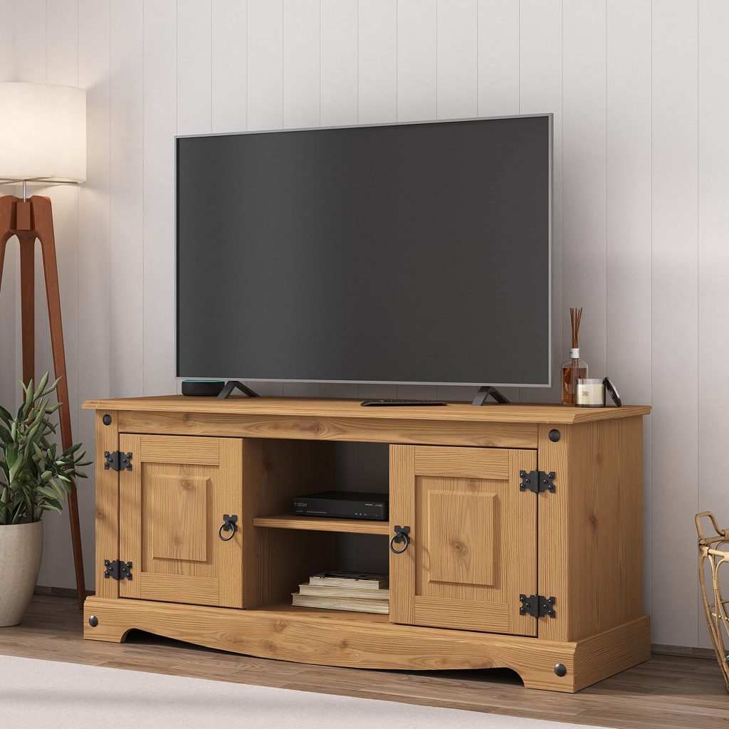 Pine TV Cabinet