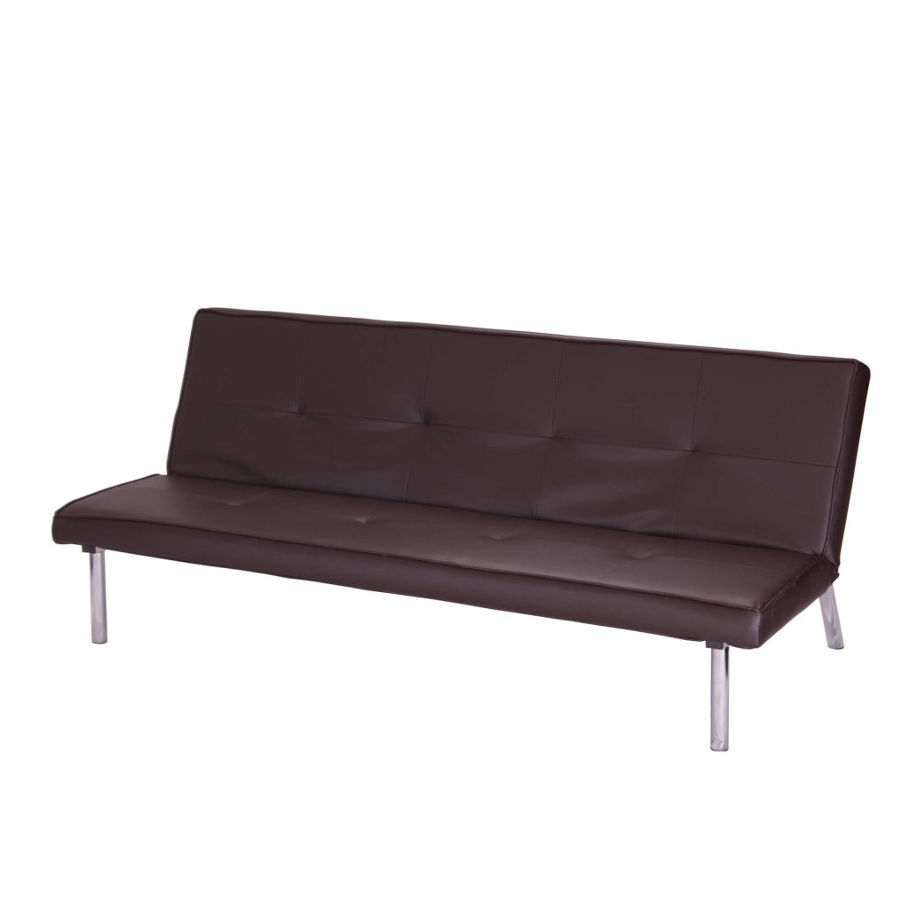 Seattle PU Sofa Bed Brown
