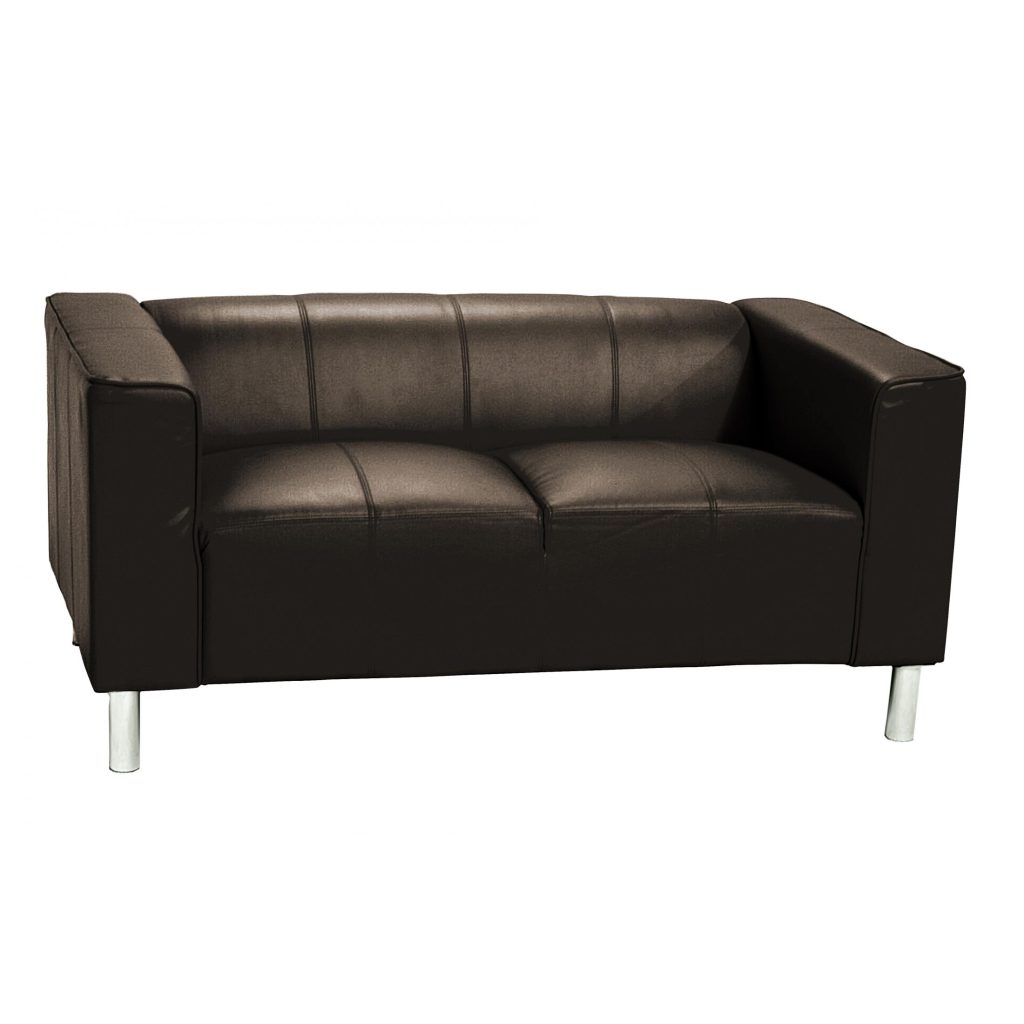 Toscana Sofa PU 2 Seater Brown